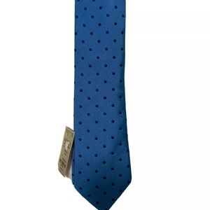 Gorgeous NWT $160 Paul Stuart Silk & Cotton Tie. Made in Italy.